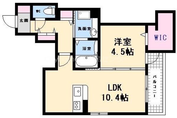 古江駅 徒歩7分 2階の物件間取画像